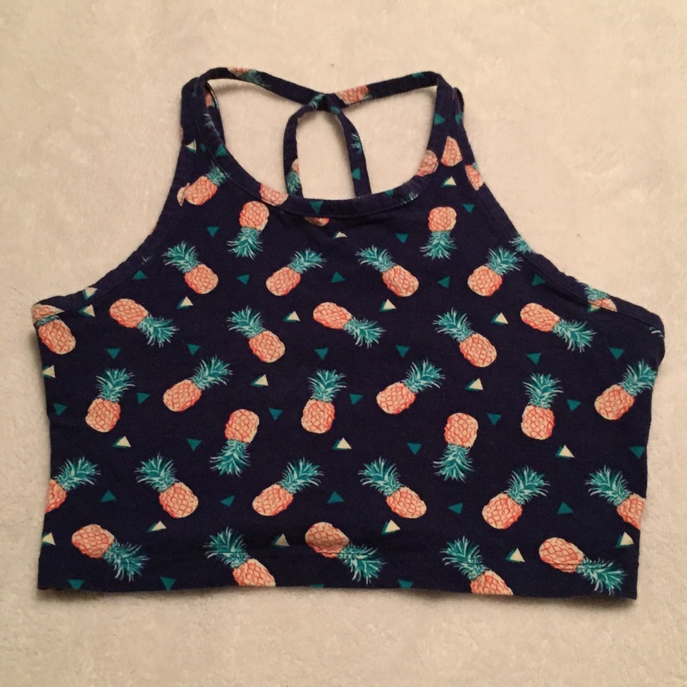 Pineapple Crop Top